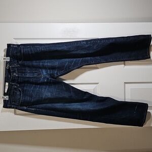 Gap 1969 Mens Standard Taper Resin Wash Cotton Denim Jeans Size 34x30